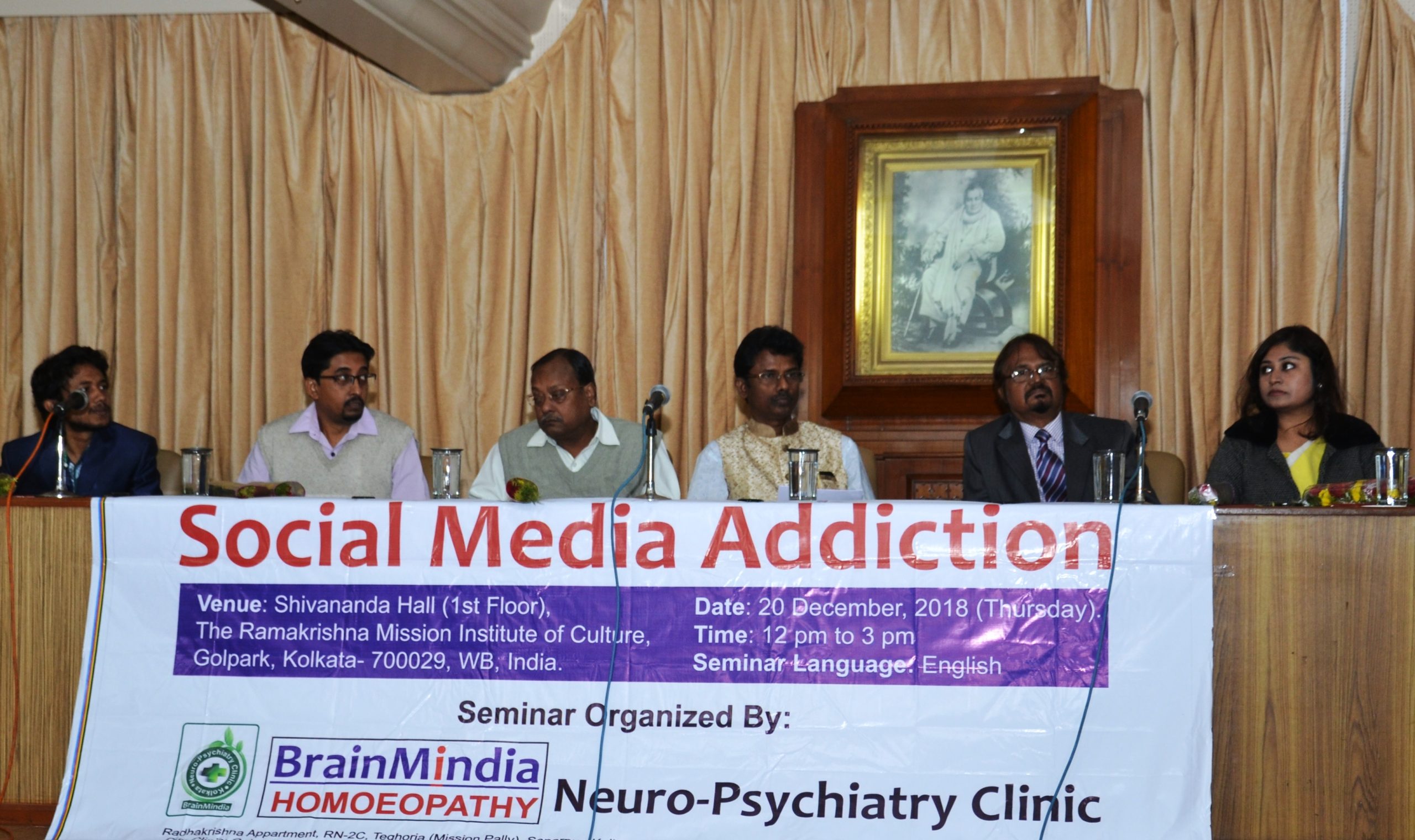 Pictures from Seminar on “Social Media Addiction” Organized by BrainMindia Homeopathy Neuro-Psychiatry Clinic