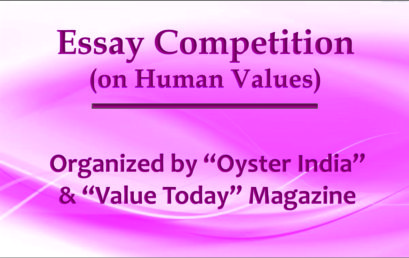 Essay Competition (on Human Values)